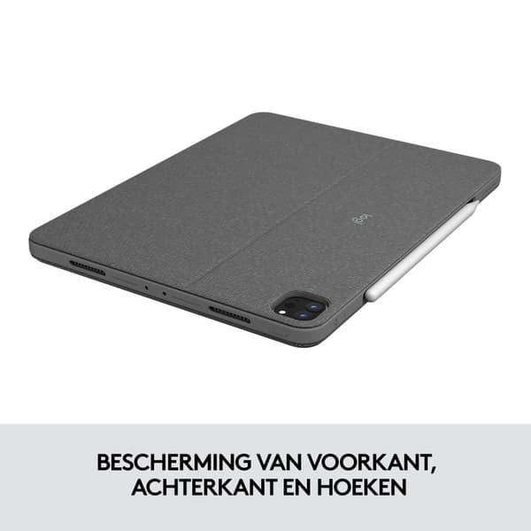 Logitech Combo Touch Grey Smart Connector QWERTZ Tysk