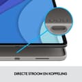 Miniatyrbillede 6 af 11: Logitech Combo Touch Grey Smart Connector QWERTZ Tysk