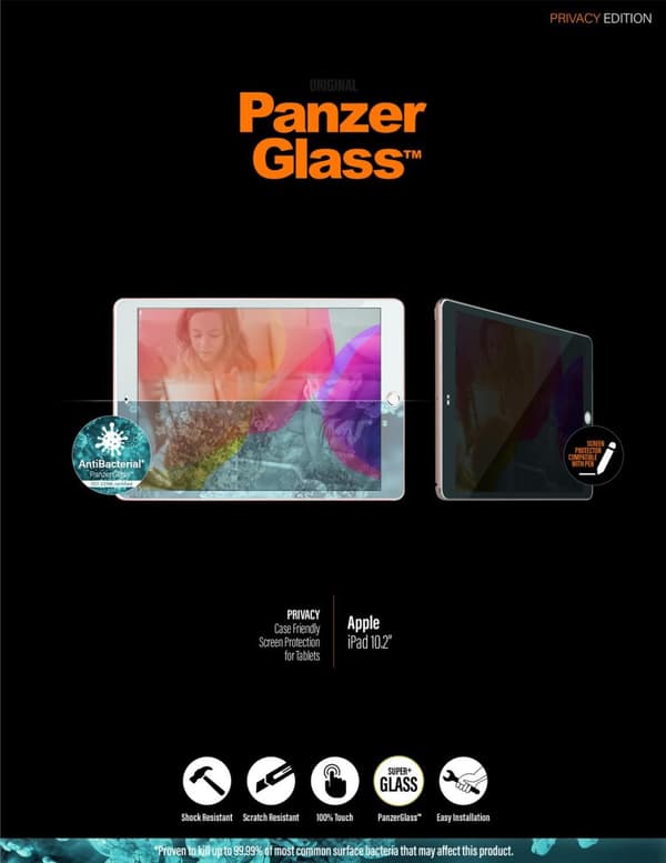 PanzerGlass P2673 tablet skærmbeskytter Klar skærmbeskytter Apple 1 stk.