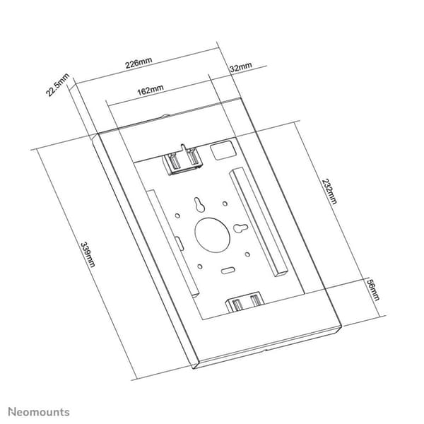 Neomounts by Newstar seinätablettiteline