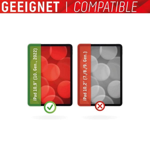 EVI DISPLEX TABLET GLAS IPAD 10,9" (10. GEN. 2022) (01754)