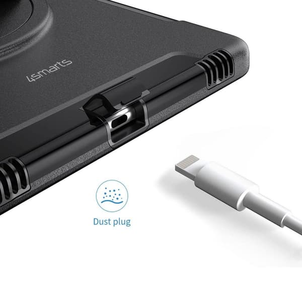 4smarts Rugged Case Grip til Apple iPad 10.9 (2022 10. Gen.) sort (540233)