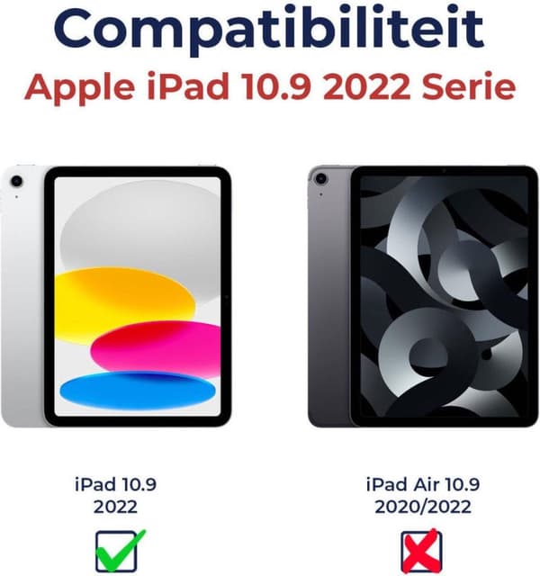 4smarts Rugged Case Grip til Apple iPad 10.9 (2022 10. Gen.) sort (540233)