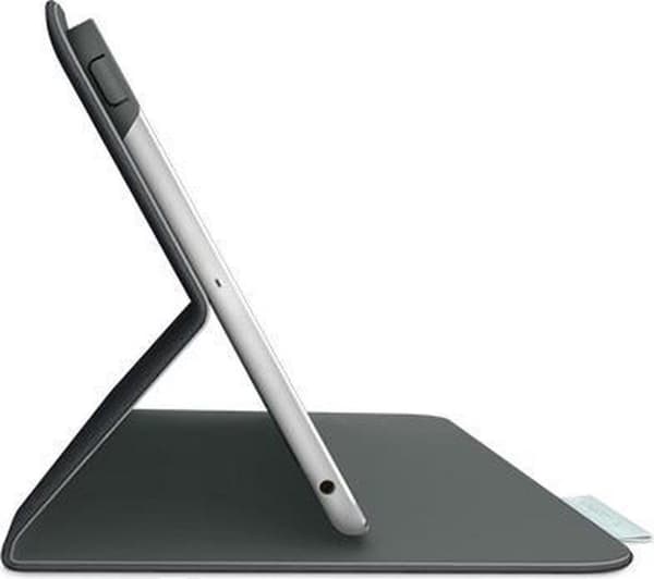 Logitech Folio Protective Case - Skyddsfodral för surfplatta - Carbon Black
