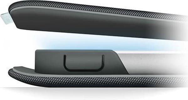 Logitech Folio Protective Case - Skyddsfodral för surfplatta - Carbon Black