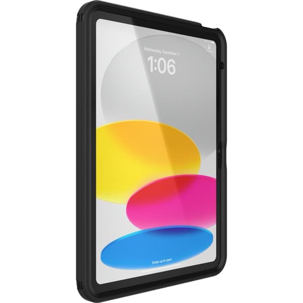 OtterBox Defender Series - Suojaava tablettikotelo - kestävä - musta - Applen 10,9 tuuman iPadille (10. sukupolvi)