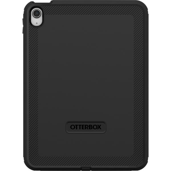 OtterBox Defender Series - Suojaava tablettikotelo - kestävä - musta - Applen 10,9 tuuman iPadille (10. sukupolvi)