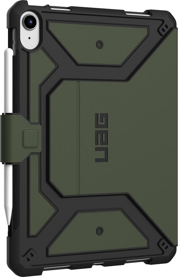 UAG Metropolis Bogreol iPad 10.9 (2022) tablettaske - Grøn