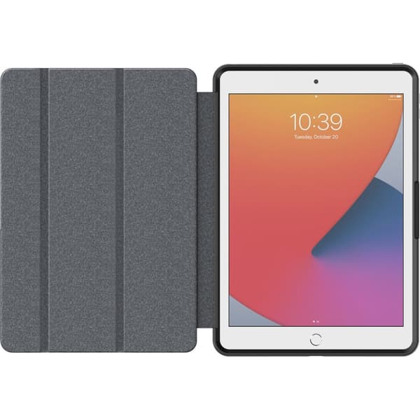 OtterBox Symmetry Series - Flip-etui til tablet - Polycarbonat, syntetiske fibre - Ruby Sky - 10,2" - til Apple 10,2" iPad (7. generation, 8. generati