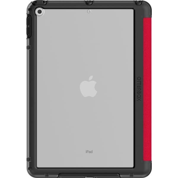 OtterBox Symmetry Series - Flip-etui til tablet - Polycarbonat, syntetiske fibre - Ruby Sky - 10,2" - til Apple 10,2" iPad (7. generation, 8. generati