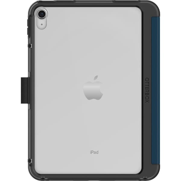 OtterBox Symmetry Folio-etui til iPad 10. generation - Stødsikker - Drop-resistent - Slankt beskyttelsescover - Testet i militærkvalitet - Blå (77-899