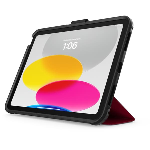 OtterBox Symmetry Series Folio - Flip-fodral för surfplatta - Polykarbonat, Syntetfiber - Ruby Sky - för Apple 10,9-tums iPad