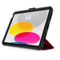 Miniatyrbild 3 av 10: OtterBox Symmetry Series Folio - Flip-fodral för surfplatta - Polykarbonat, Syntetfiber - Ruby Sky - för Apple 10,9-tums iPad