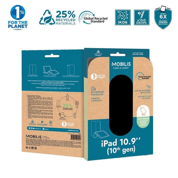 Mobilis Omslag Life Ipad 10.9 Gen 10 Svart