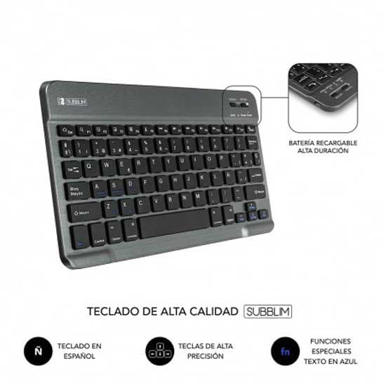 Subblim Keytab Pro Bluetooth 10.1´´ Röd