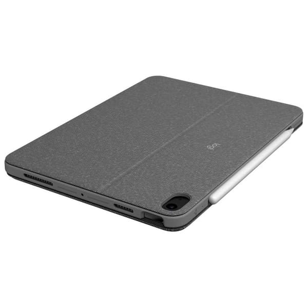 Logitech Tangentbord Med Lock Combo Touch 10.9´´ Grå Spanish QWERTY