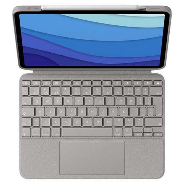 Logitech Omslag Til Tastatur Combo Touch Ipad Pro 12.9´´ Beige UK QWERTY