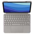 Miniatyrbillede 3 af 3: Logitech Omslag Til Tastatur Combo Touch Ipad Pro 12.9´´ Beige UK QWERTY