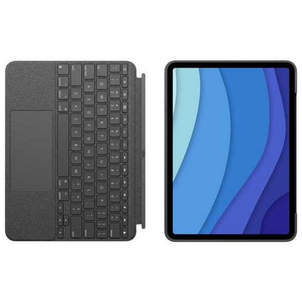 Logitech Tastaturcover Tysk Combo Touch Ipad Pro 12.9´´ Grå German QWERTZ