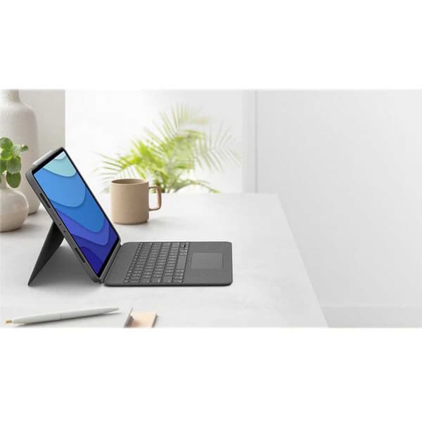 Logitech Tastaturcover Tysk Combo Touch Ipad Pro 12.9´´ Grå German QWERTZ