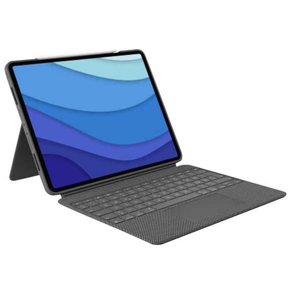 Logitech Tastaturcover Tysk Combo Touch Ipad Pro 12.9´´ Grå German QWERTZ