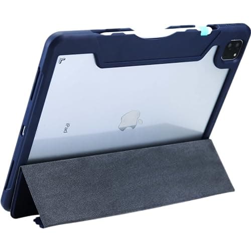 Deqster - Rugged Case 2021 til iPad Pro 12.9" (3./4./5./6. generation) - beskyttende etui med penholder