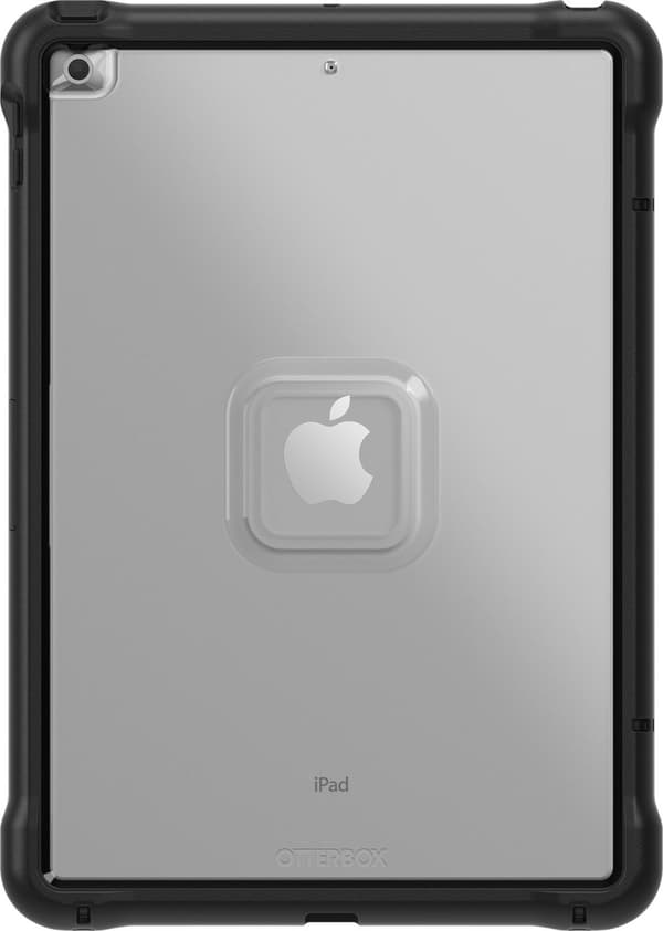 OtterBox Unlimited Kickstand Cases + Skærmbeskytter til Apple iPad 2019 & 2020 10.2 - Sort
