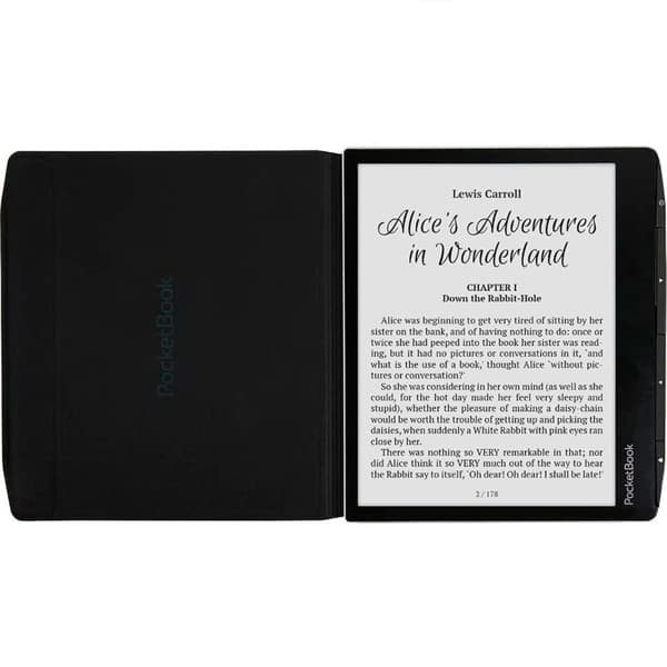 Pocketbook 700 Edition Flip Series Ww Version 7-tums E-boksomslag Svart