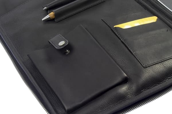 Pride and Soul JU-47533 Skrivemappe tabletcover TERRA Sort Læder