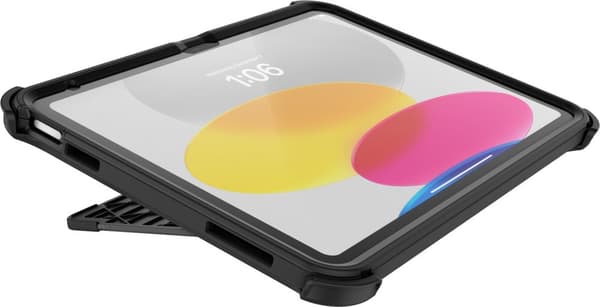 OtterBox Defender Series - Beskyttende tablettaske - holdbart - sort - til Apple 10,9-tommer iPad (10. generation)