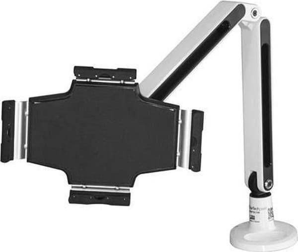 StarTech.com Desk Tablet Holder - Drejelig arm - Til iPad og Android - Hvid - Tabletholder - Tabletholder - Monteringssæt - justerbar arm - til tablet Hvid