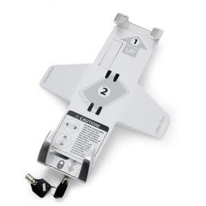 Ergotron Sit-Stand Combo Arm med arbetsyta - Väggfäste för LCD-skärm/tangentbord/mus/streckkodsläsare - Plast, Aluminium - Polerad aluminium - Skärmst