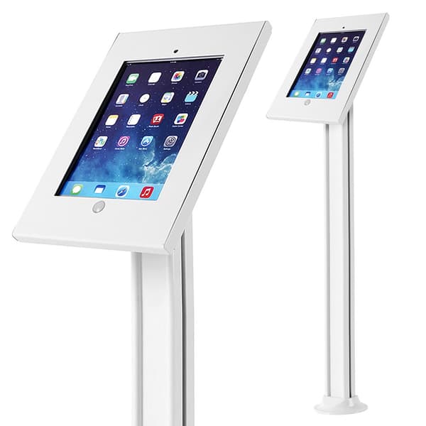 Reklameholder til Maclean tablet, gulv med lås, iPad 2/3/4/Air/Air2, MC-678