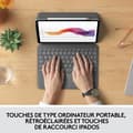 Miniatyrbild 3 av 6: Logitech Folio Touch-tangentbord för surfplattor för iPad Air (M2 och M3) (4:e och 5:e generationen)