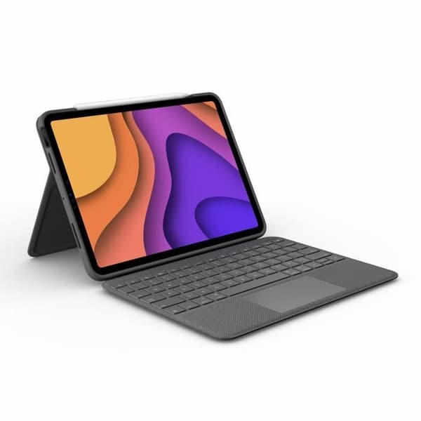 Logitech Folio Touch-tangentbord för surfplattor för iPad Air (M2 och M3) (4:e och 5:e generationen)