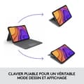 Pikkukuva 6 / 6: Logitech Folio Touch -tabletin näppäimistö iPad Airille (M2 ja M3) (4. ja 5. sukupolvi)