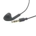 Miniatyrbillede 3 af 5: Monoheadset med mikrofon - 3,5 mm tilslutning og knapstyring - svart