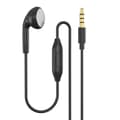 Miniatyrbillede 1 af 5: Monoheadset med mikrofon - 3,5 mm tilslutning og knapstyring - svart