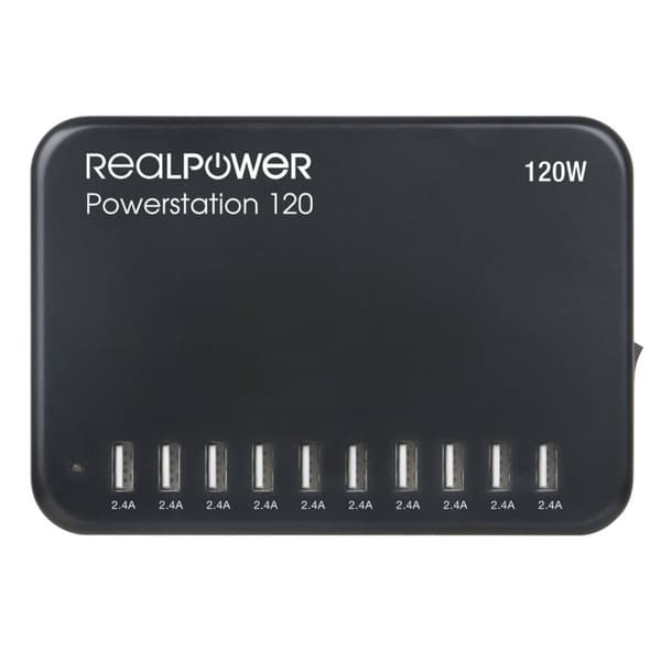 RealPower Powerstation 120 Laddning & ledningssystem Station