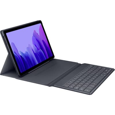 Samsung Keyboard Cover EF-DT500 Bookcase Samsung Galaxy Tab A7 Grå Tablet tastatur med Book Cover