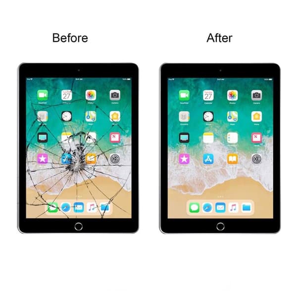 iPad 9 10.2 2021 Glas med Touchskärm Premium - Svart