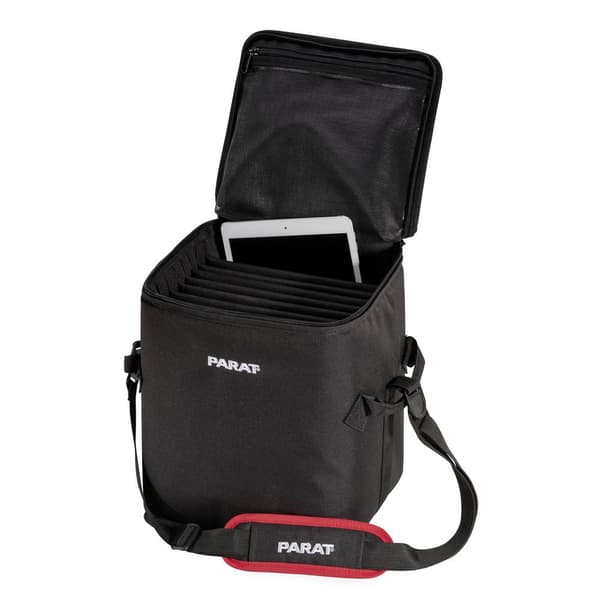 Parat PARAPROJECT TB10 TabletBag Väska för surfplatta Rek. Displaystorlek=32,8 cm (12,9) Toppmatad Svart