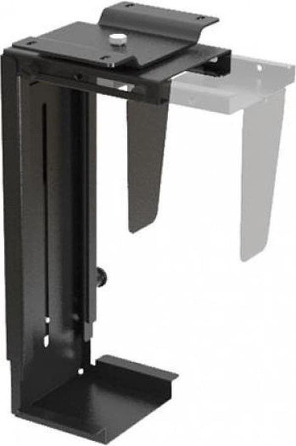 Techly ICA-CS 66 CPU holder Under skrivebordet CPU holder Sort