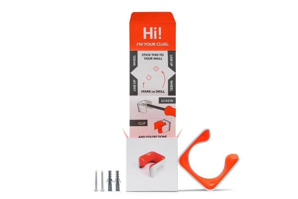 HORNIT Clug Hybrid M cykelhållare vit/orange PWO2591