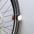 Miniatyrbillede 6 af 11: HORNIT Clug Hybrid MTB Lcykelholder hvid/orange MWO2587