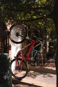 Miniatyrbillede 8 af 11: HORNIT Clug Hybrid MTB Lcykelholder hvid/orange MWO2587