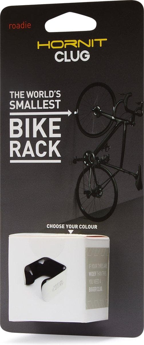 HORNIT Clug Roadie S cykelholder hvid/sort RWB2581