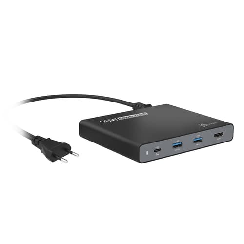 j5create 90W Built-in USB-C Travel Dock