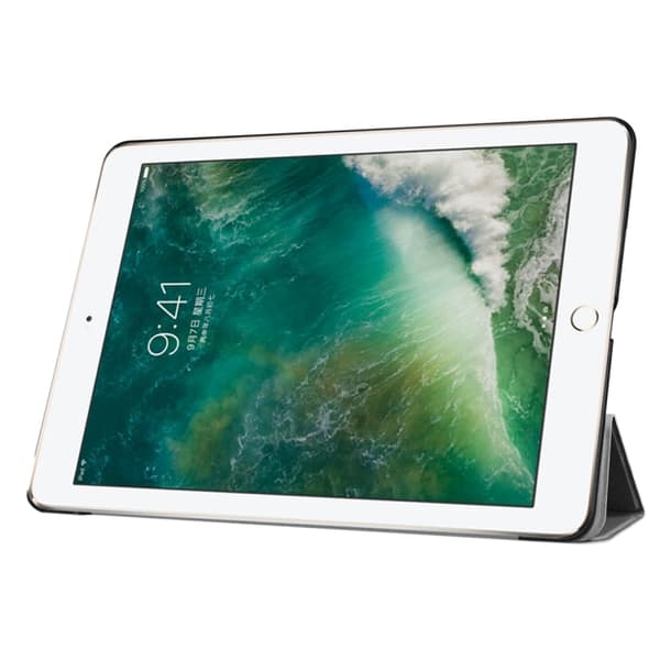 Fodral med ställ till iPad 9,7" (2017) / 9,7" (2018) - Svart