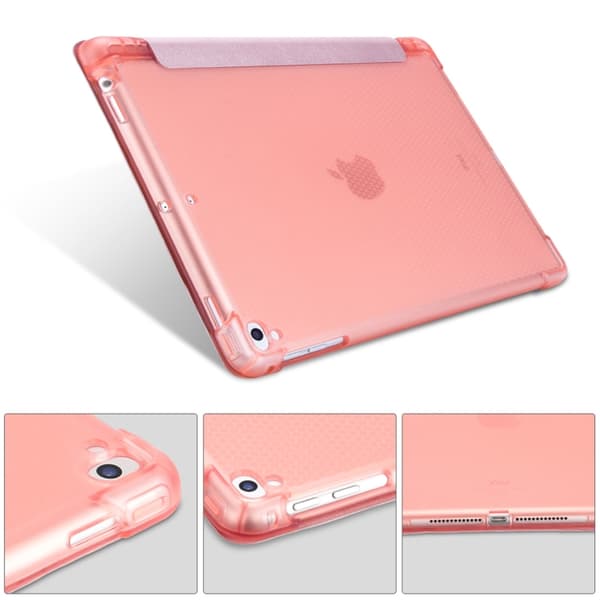 Etui med stativ for iPad 9,7" (2017) / 9,7" (2018) / Air2 / Air - Rosa